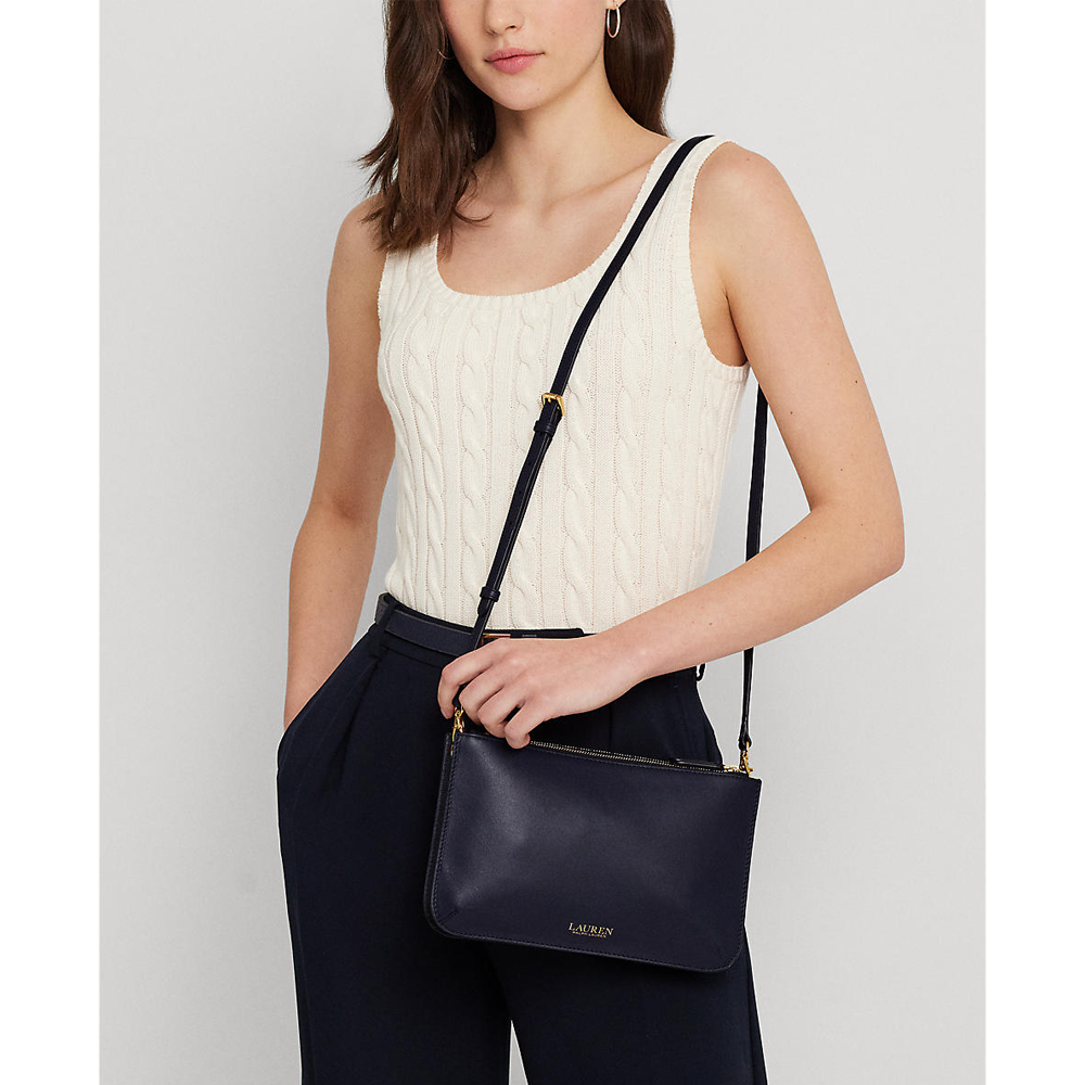 Lauren Ralph Lauren Leather Medium Landyn Crossbody Bag Jarrolds
